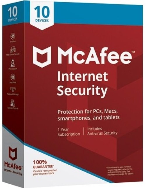 1 Year Internet Security Software - 10 Devices