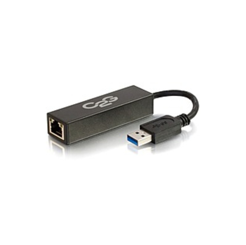 C2G USB 3.0 to Gigabit Ethernet Network Adapter - USB to Network Adapter - USB - 1 Port(s) - 1 - Twisted Pair