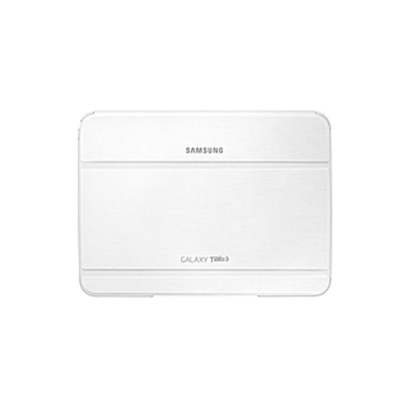 Samsung Carrying Case (Book Fold) for Samsung 10.1" Tablet - White - Synthetic Leather - 7" Height x 9.7" Width x 0.5" Depth
