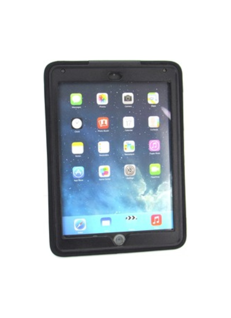 Griffin Survivor Slim for iPad Air 2 - iPad Air 2 - Black - Polycarbonate, Silicone - 78.74" Drop Height