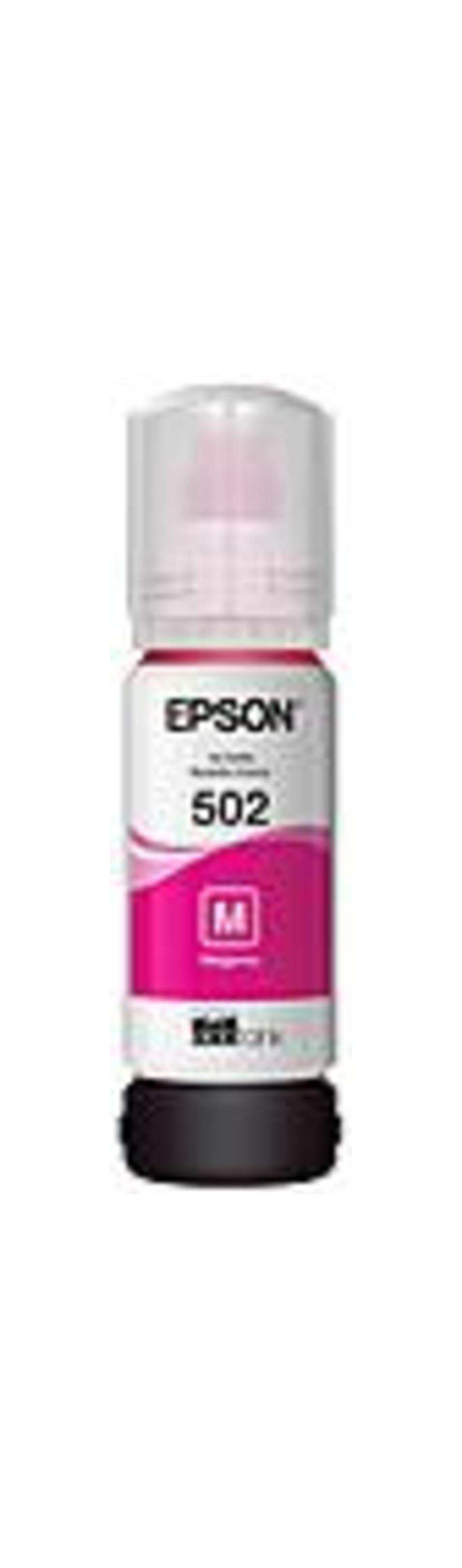Epson T502, Magenta Ink Bottle - Inkjet - Magenta