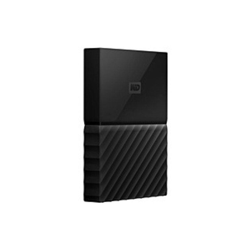 WD My Passport for Mac WDBP6A0040BBK-WESN 4 TB Hard Drive - External - Portable - USB 3.0 - Black - 256-bit Encryption Standard