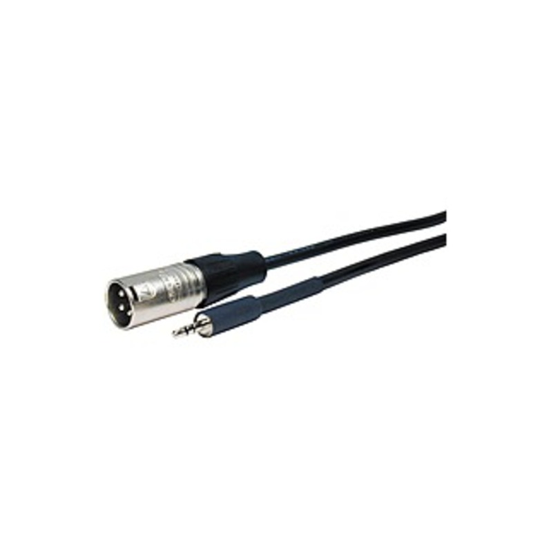 Comprehensive Standard Series XLR Plug to 3.5mm Mini Plug Audio Cable 25ft - Mini-phone/XLR for Audio Device - 25 ft - 1 x Mini-phone Male Audio - 1 x
