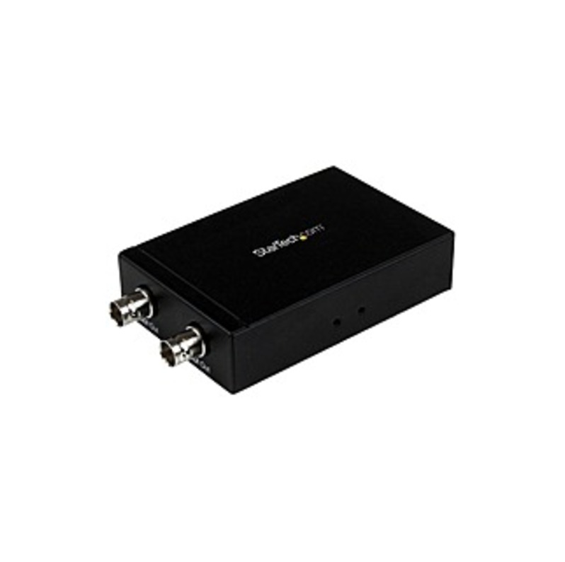 StarTech.com HDMI to SDI Converter - HDMI to 3G SDI Adapter with Dual SDI Output - Functions: Video Conversion - 1920 x 1200 - 1 Pack - Rack-mountable