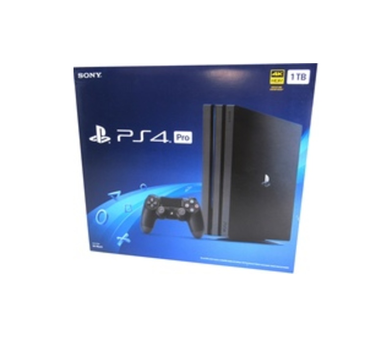 Sony PlayStation 4 Pro - Game Pad Supported - Wireless - Black - AMD Radeon - 3840 x 2160 - 16:9 - 2160p - Blu-ray Disc Player - 1 TB HDD - Gigabit Et