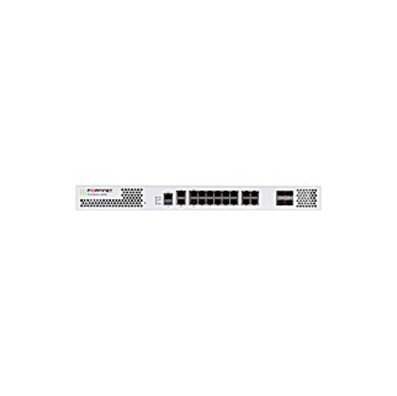 Fortinet FortiGate 200E Network Security/Firewall Appliance - 16 Port - 1000Base-T, 1000Base-X Gigabit Ethernet - AES (128-bit), AES (256-bit), SHA-25