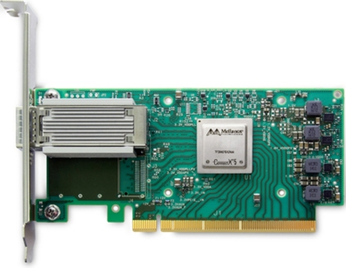 Mellanox ConnectX-5 VPI Adapter Card - PCI Express 3.0 x16 - Optical Fiber