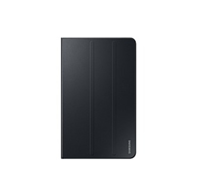 Samsung Book Cover Carrying Case (Book Fold) for 10.1" Tablet - Black - Damage Resistant, Scratch Resistant - Polyurethane