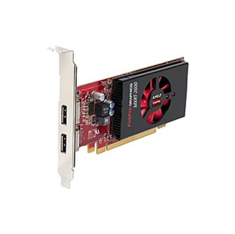 Barco MXRT-2600 FirePro Graphic Card - 2 GB DDR3 SDRAM - Low-profile - Single Slot Space Required - 128 bit Bus Width - OpenGL 4.4, OpenCL 2.0, Direct