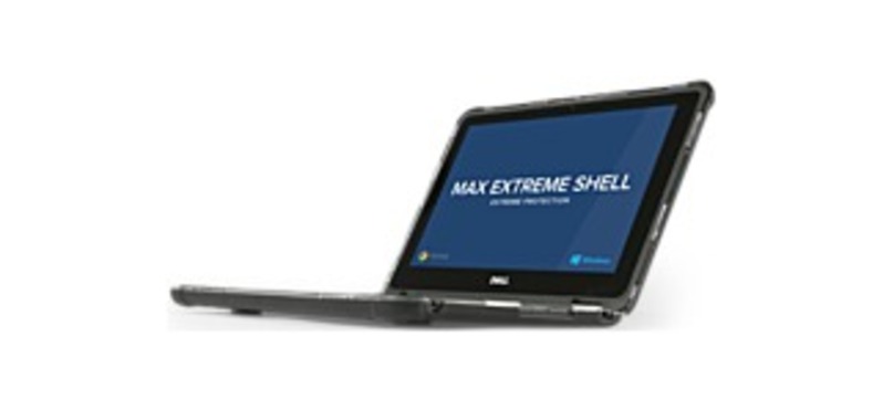 MAXCases Extreme Shell for Dell 11" Latitude 3189 Chromebook and Windows - For Chromebook, Notebook - Transparent - Impact Resistant, Wear Resistant,