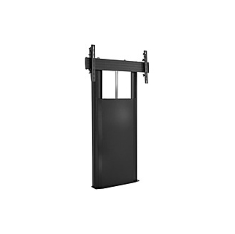 Chief Fusion XFA1UB Floor Mount for Flat Panel Display, A/V Equipment - 300 lb Load Capacity - Black