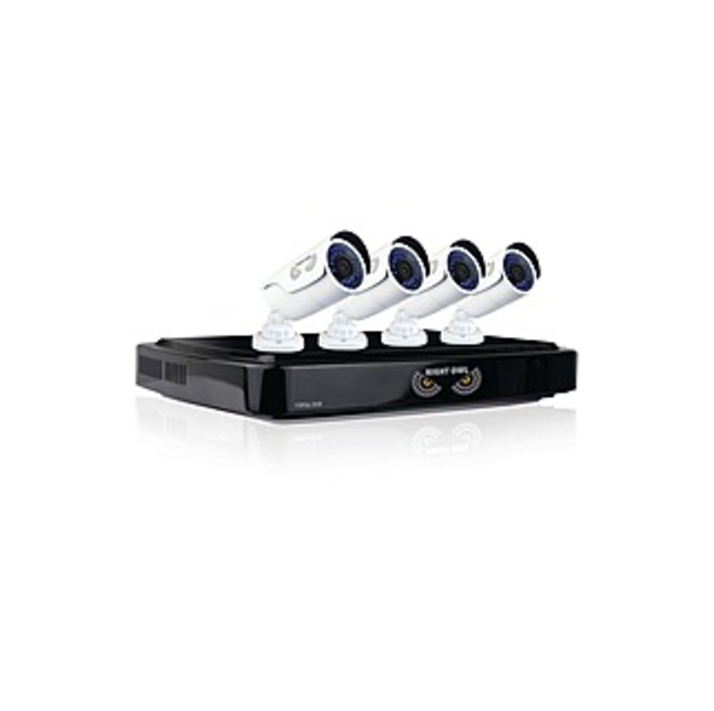 Night Owl 8 Channel Smart HD Video Security System with 1 TB HDD and 4 x 1080p HD Cameras - Digital Video Recorder, Camera - 1 TB Hard Drive - 30 Fps