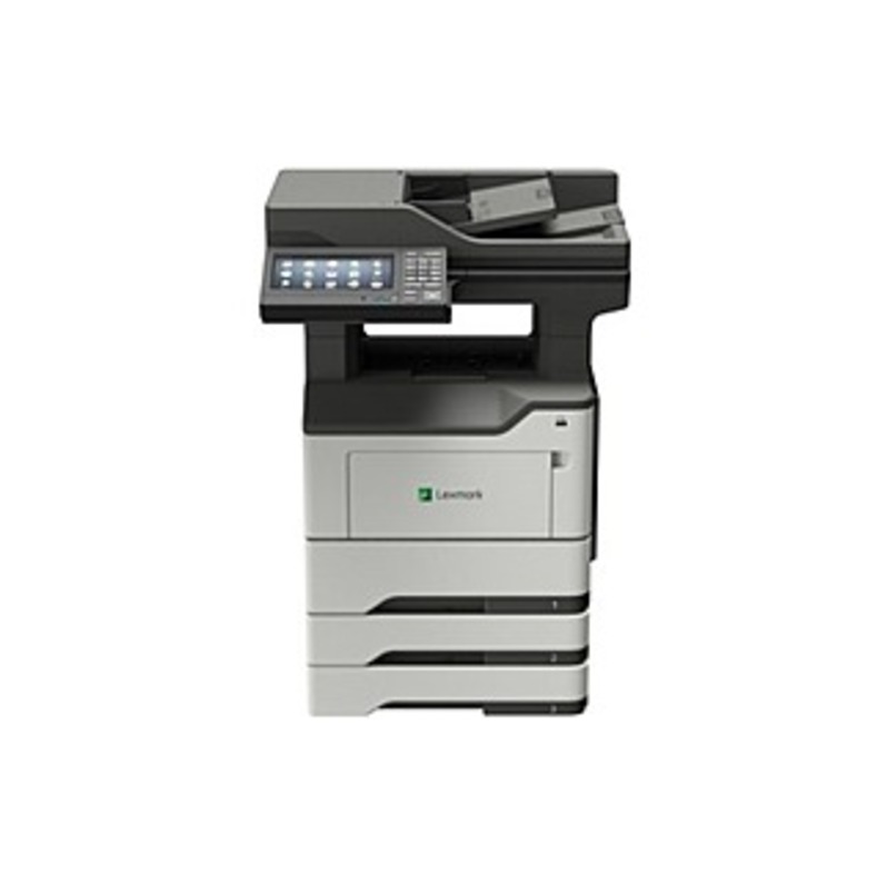 Lexmark MX620 MX622ade Laser Multifunction Printer - Monochrome - Plain Paper Print - Desktop - Copier/Fax/Printer/Scanner - 50 ppm Mono Print - 1200