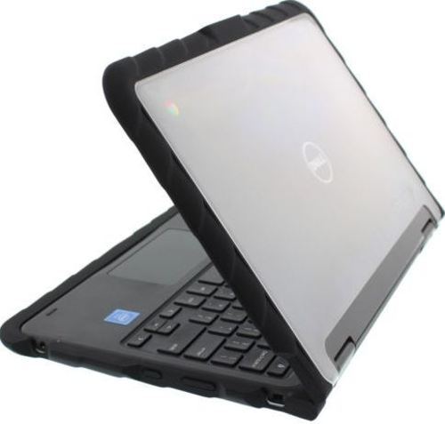 GUMDROPCASES DT-DL3189-BLK DropTech Case For Dell Chromebook 11 3189 - Black/Clear