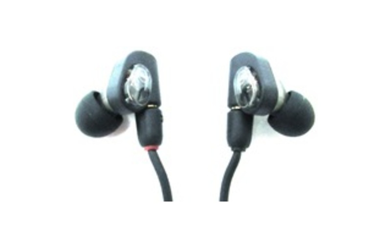 Audio-Technica ATH-E50 Professional In-Ear Monitor Headphones - Stereo - Mini-phone - Wired - 44 Ohm - 20 Hz 18 kHz - Gold Plated - Earbud, Over-the-e