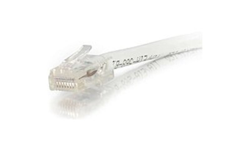 C2G 757120042365 5-Feet Cat6 Non-Booted Unshielded (UTP) Network Patch Ethernet Cable - RJ-45 Male Network - White