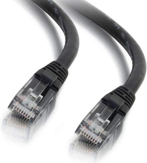C2G 757120313427 5-Feet Cat6 Snagless Unshielded Network Patch Ethernet Cable - RJ-45 Male - Black