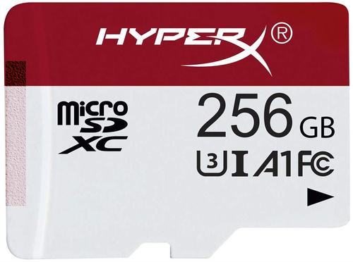HyperX HXSDC/256GB 256 GB microSDXC Gaming U3 Flash Memory Card - UHS-I