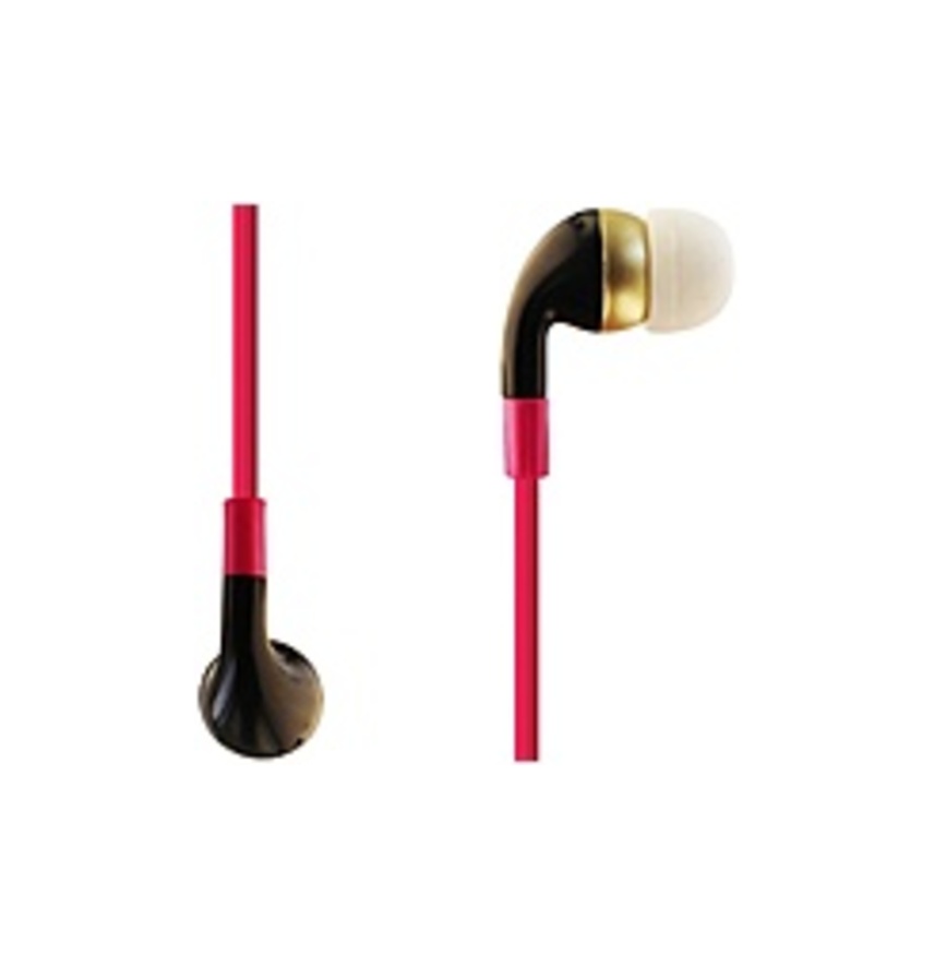 Bits Made 5031300083771 In-Ear Wired Headphones - 3.5 mm Jack - Pink