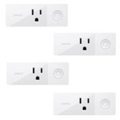 Linksys F7C063-4PK-BDL Mini Smart Plug - 4-Pack - White