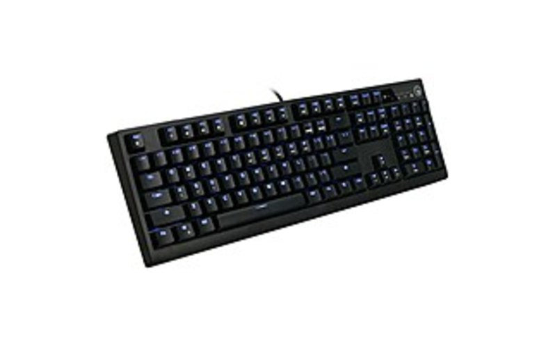IOGEAR GKB710L-RD Kaliber Gaming MECHLITE Mechanical Keyboard - Red, Black