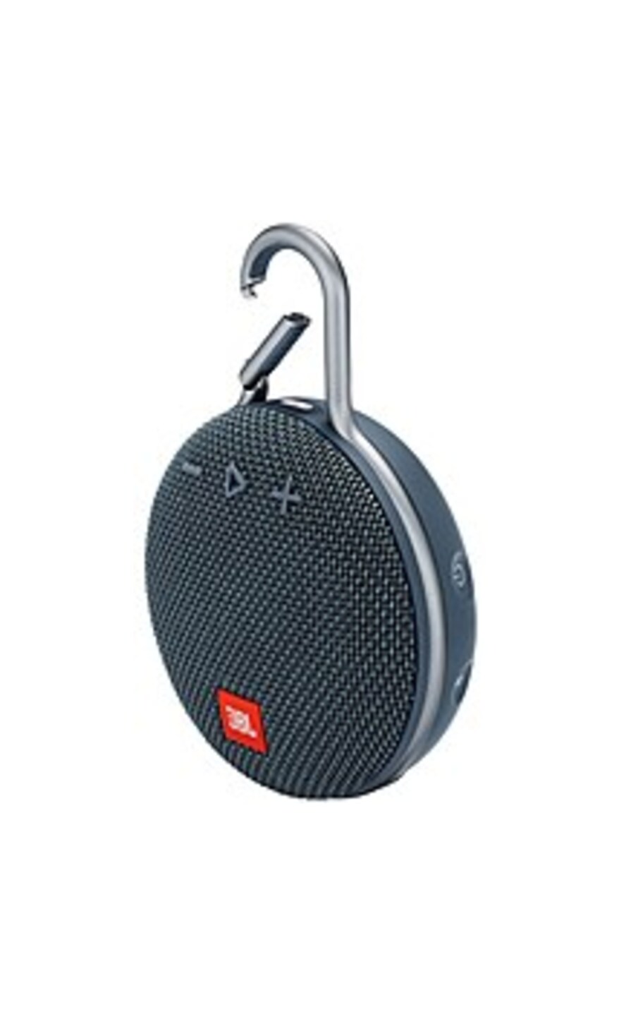 JBL JBLCLIP3BLU Clip 3 Portable Bluetooth Speaker - Ocean Blue