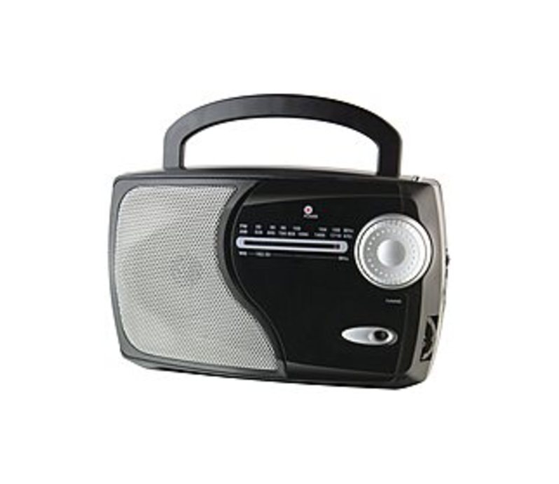 WeatherX WR282B Weather and Alert AM/FM Radio - Black
