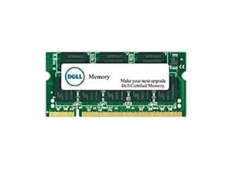 Dell SNPM013KC/4G 4 GB Memory Module - 1Rx8 DDR3 SODIMM - 1600 MHz - PC3-12800 - Non-ECC
