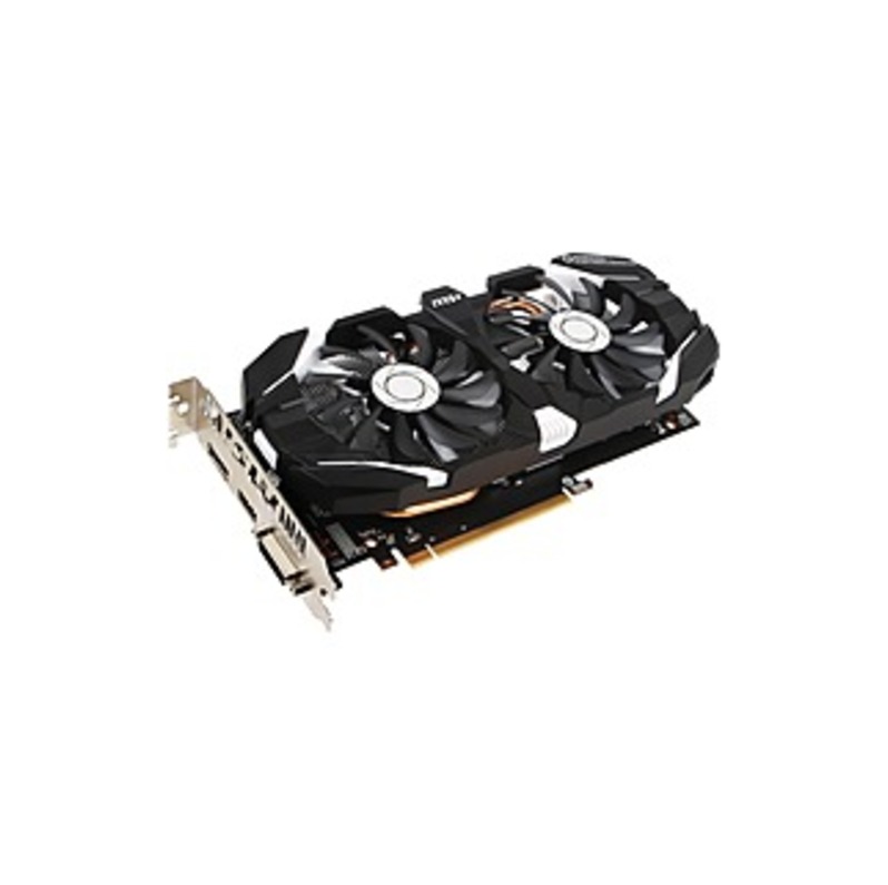 MSI GTX 1060 3GT OC GeForce GTX 1060 Graphic Card - 1.54 GHz Core - 1.76 GHz Boost Clock - 3 GB GDDR5 - 192 bit Bus Width - Fan Cooler - DirectX 12, O