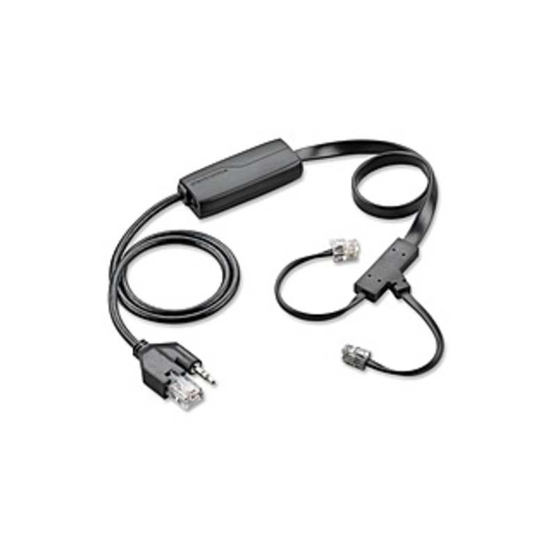Plantronics Phone-call Control Hook Switch Cable - 1 x Network (RJ-45) - 2 x Phone Line (RJ-11) - Desktop