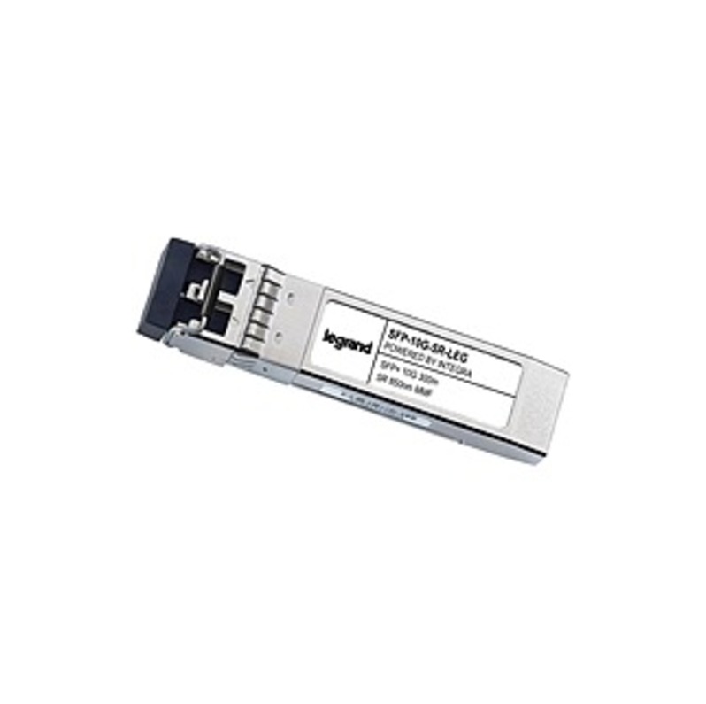 Legrand Cisco SFP-10G-SR Compatible 10GBase-SR MMF SFP+ Transceiver - TAA - For Optical Network, Data Networking 1 10GBase-SR Network - Optical Fiber