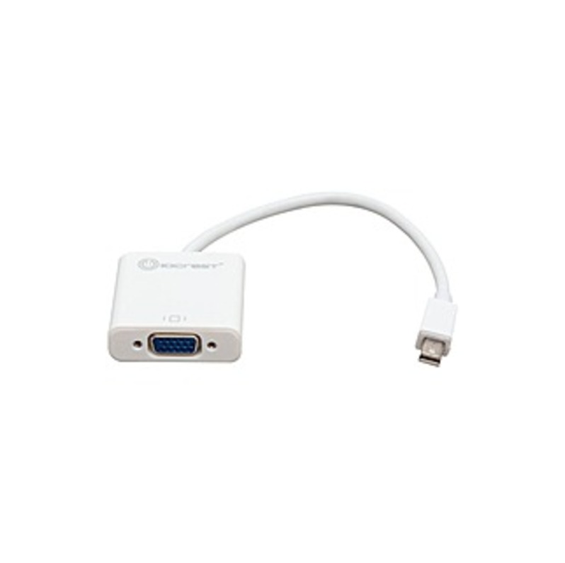 IO Crest Mini Displayport Male to VGA Female Adapter - 5.80" Mini DisplayPort/VGA Video Cable for Video Device, MAC, Desktop Computer - First End: 1 x