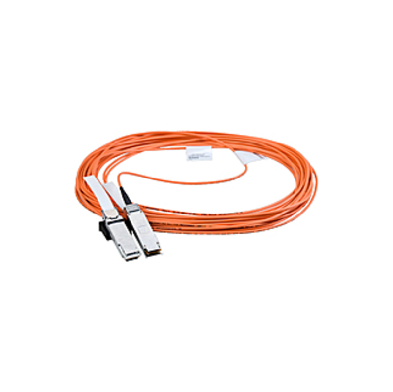 Mellanox MFS4R12CB-050 Fiber Optic Cable - 164.04 ft Fiber Optic Network Cable - First End: 1 x QSFP - Second End: 1 x QSFP
