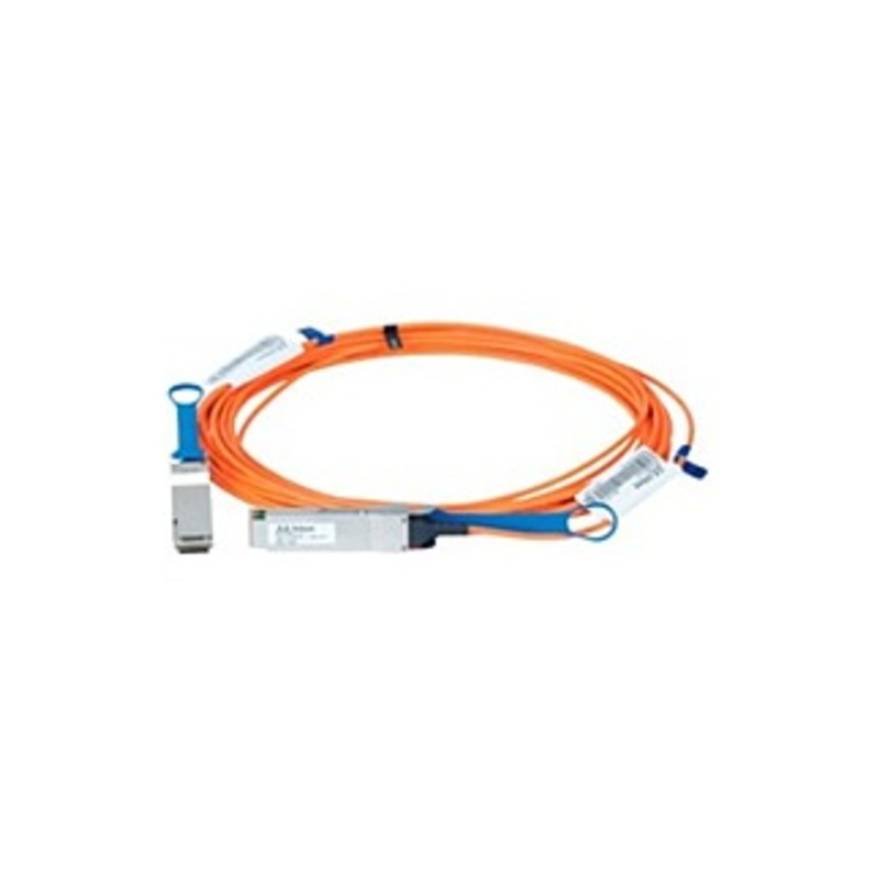 Mellanox Active Fiber Cable, ETH 100GbE, 100Gb/s, QSFP, 20m - 65.62 ft Fiber Optic Network Cable for Network Device, Switch - First End: 1 x QSFP Netw