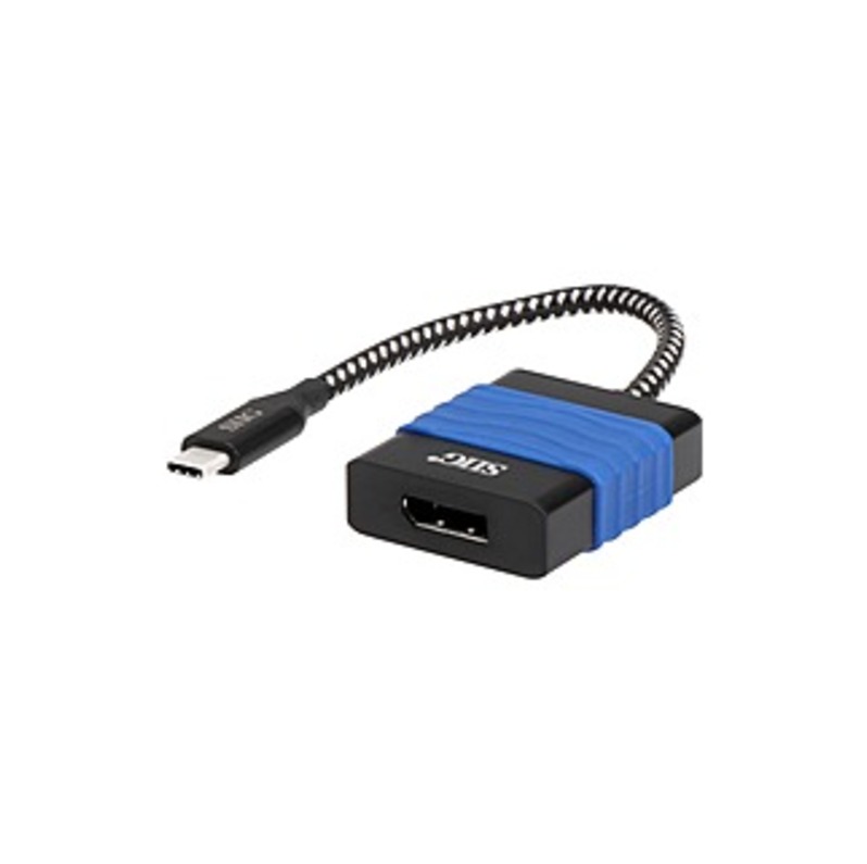 SIIG USB Type-C to DisplayPort Video Cable Adapter - Type C USB - 1 x DisplayPort, DisplayPort
