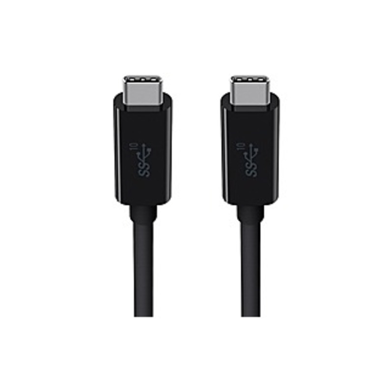 Belkin Sync/Charge USB Data Transfer Cable - 3 ft USB Data Transfer Cable - First End: 1 x Type C Male USB - Second End: 1 x Type C Male USB - 1.25 GB