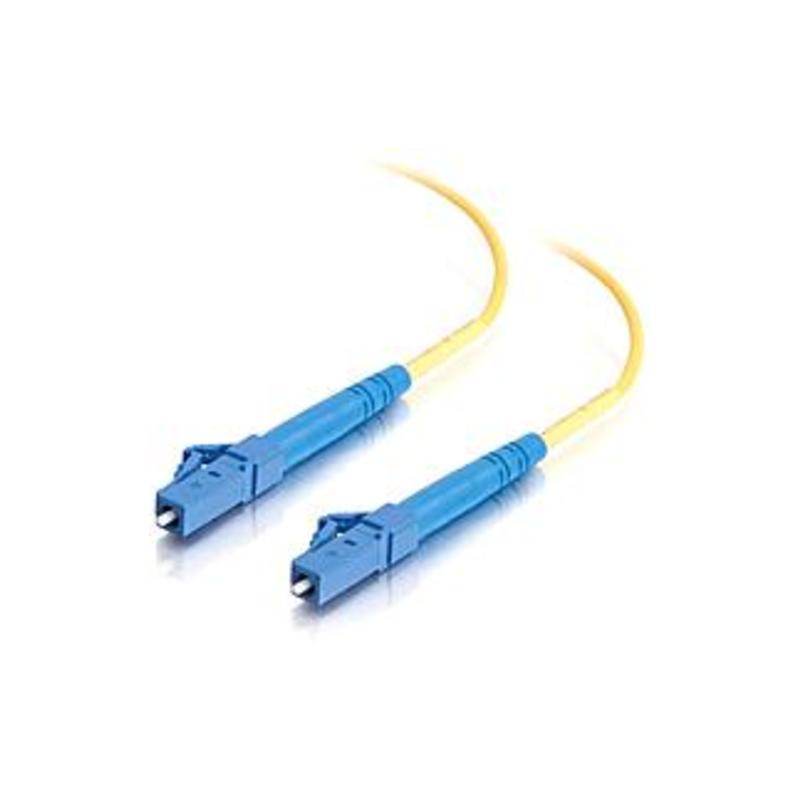C2G 2m LC-LC 9/125 Simplex Single Mode OS2 Fiber Cable - Yellow - 6ft - 2m LC-LC 9/125 Simplex Single Mode OS2 Fiber Cable - Yellow - 6ft
