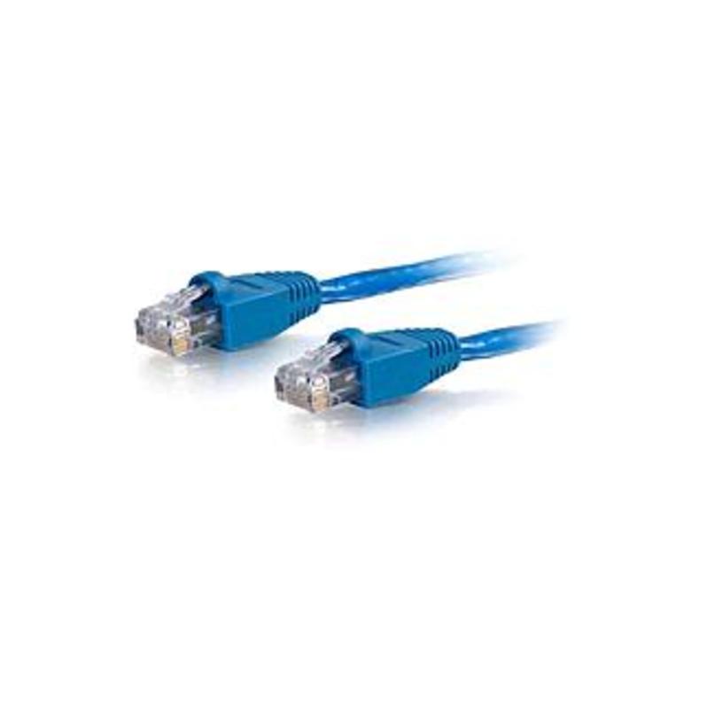 C2G 7ft Cat6 Snagless Unshielded (UTP) Network Patch Cable (USA-Made) - Blue - Category 6 for Network Device - RJ-45 Male - RJ-45 Male - USA-Made - 7f