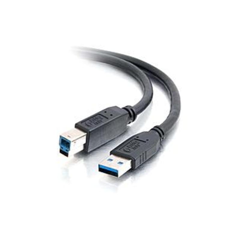C2G 3m USB 3.0 A Male to B Male Cable (9.8ft) - 9.84 ft USB Data Transfer Cable - Type A Male USB - Type B Male USB - Shielding - Black