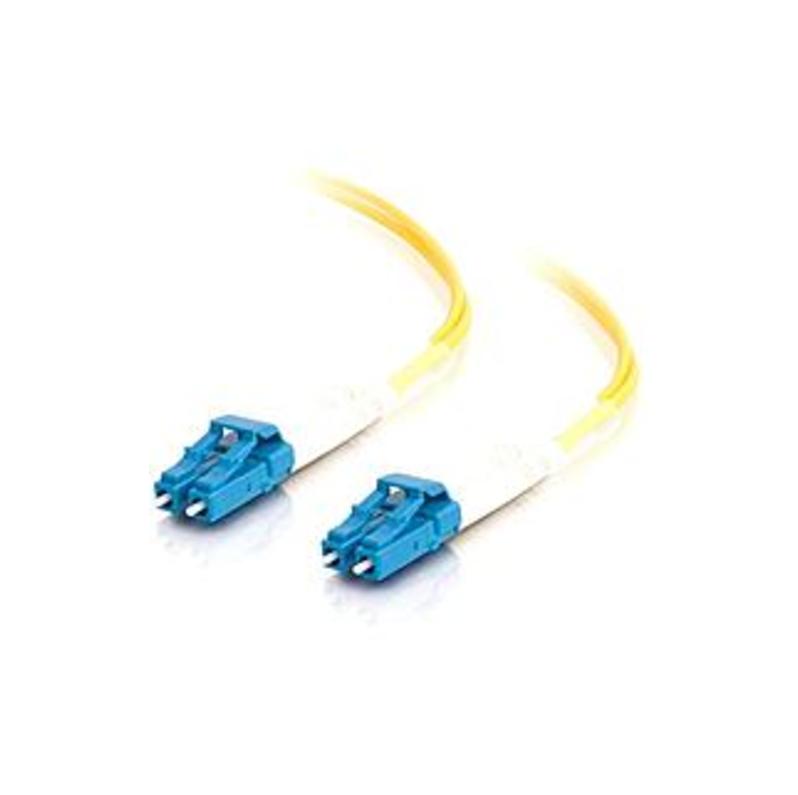 C2G-5m LC-LC 9/125 OS1 Duplex Singlemode Fiber Optic Cable (TAA Compliant) - Yellow - 5m LC-LC 9/125 Duplex Single Mode OS2 Fiber Cable TAA - Yellow -
