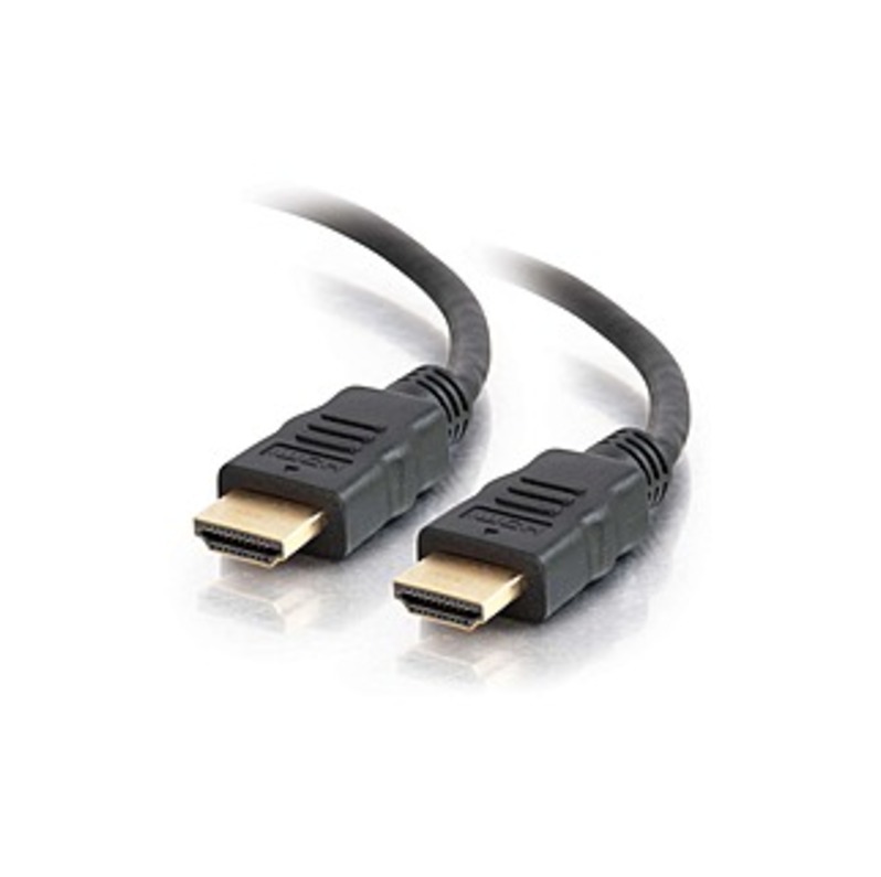 C2G 8ft High Speed HDMI Cable with Ethernet - 4K - UltraHD - HDMI for Audio/Video Device - 8 ft - 1 x HDMI Male Digital Audio/Video - 1 x HDMI Male Di