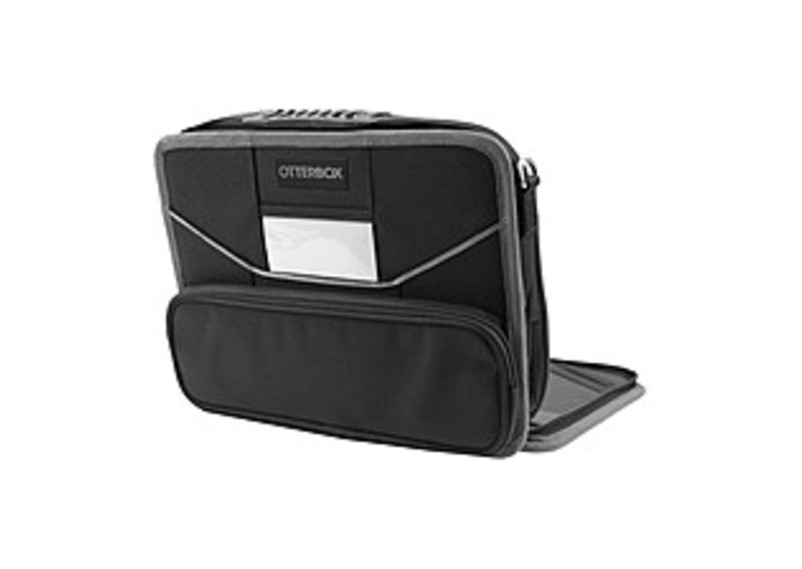 OtterBox Utility Carrying Case for 11" Chromebook, Notebook - Gray, Black - Nylon - 9.6" Height x 13.1" Width x 3" Depth