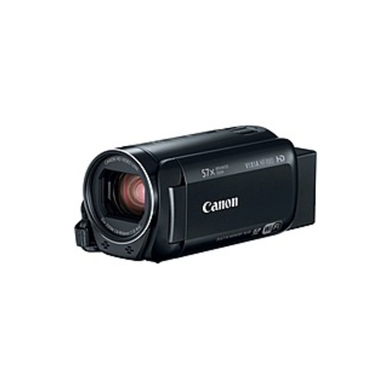 Canon VIXIA HF R80 Digital Camcorder - 3" - Touchscreen LCD - RGB CMOS - Full HD - 16:9 - 2.1 Megapixel Video - MP4, MPEG-4 - 32x Optical Zoom - 1140x