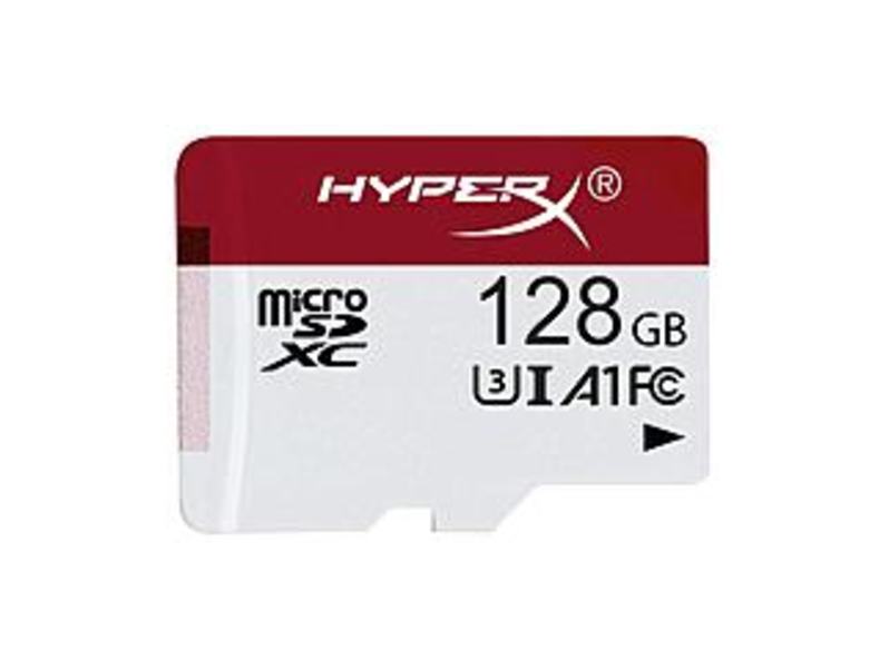 HyperX HXSDC/128GB 128 GB A1 UHS-I U3 Gaming microSDXC Memory Card