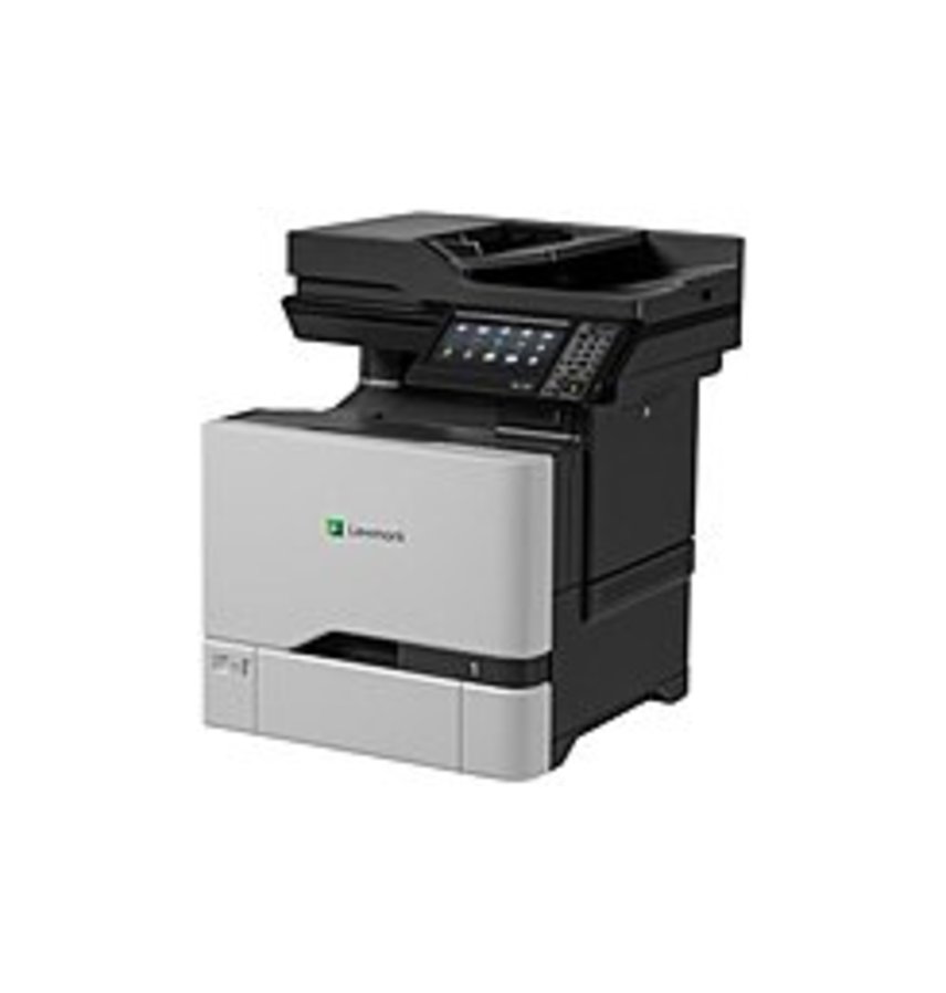 Lexmark CX725de Laser Multifunction Printer - Color - 220V - Desktop - Copier/Fax/Printer/Scanner - 50 ppm Mono/50 ppm Color Print - 2400 x 600 dpi Pr
