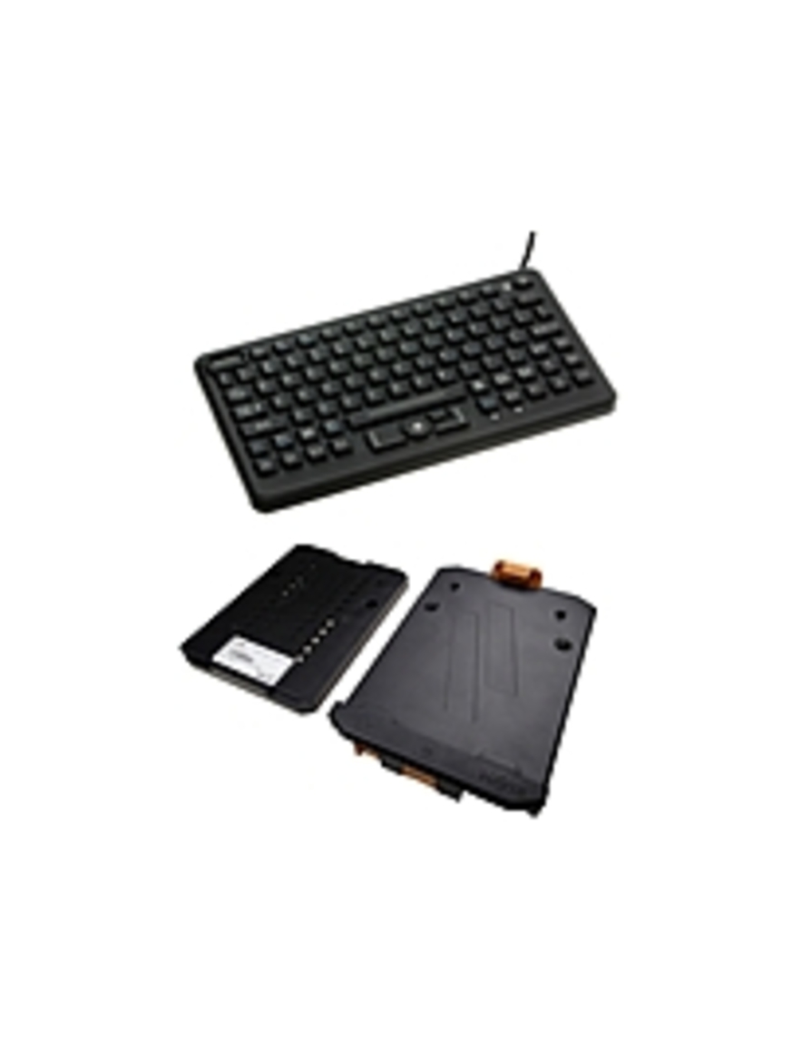 Havis iKey PKG-KB-101 USB Keyboard With Mounting Tray - Black