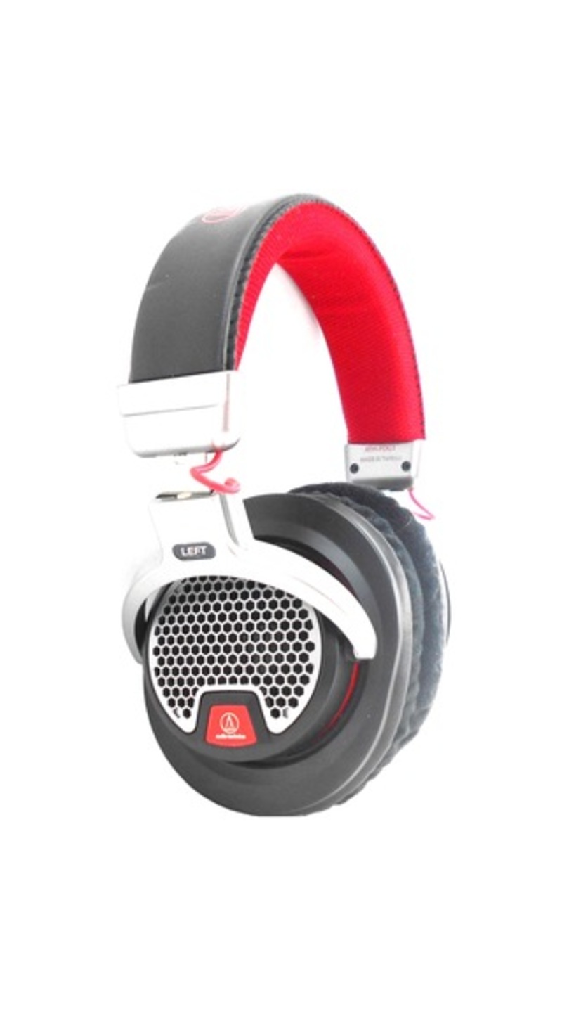 Audio-Technica ATH-PDG1 Premium Gaming Headset - Stereo - Mini-phone - Wired - 39 Ohm - 20 Hz - 20 kHz - Gold Plated - Over-the-head - Binaural - Circ