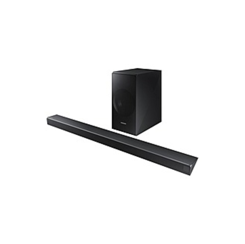 Samsung N550 3.1 Speaker System - 340 W RMS - Wireless Speaker(s) - Wall Mountable - Charcoal Black - Surround Sound, Virtual Surround Sound, DTS 5.1,