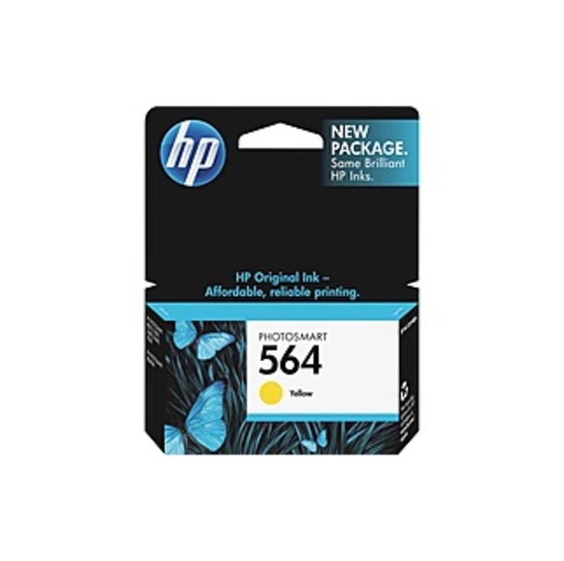 HP 564 Original Ink Cartridge - Inkjet - 300 Pages - Yellow - 1 Each