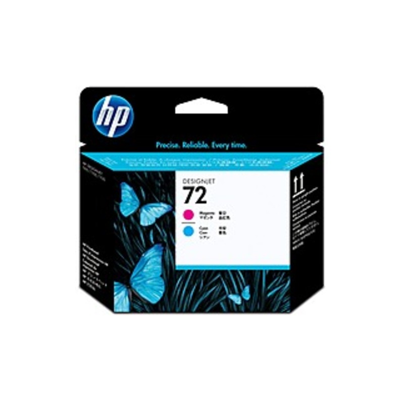 HP 72 Original Printhead - Single Pack - Inkjet - Magenta, Cyan - 1 Each
